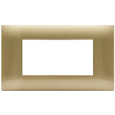 Series 44 - Young 44 gold 4-place technopolymer plate
