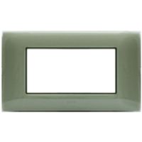 Series 44 - Young 44 4-place sage technopolymer plate