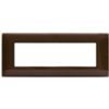 Serie 44 - placca Young 44 in tecnopolimero 7 posti avana