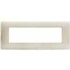 Series 44 - Young 44 plate in ivory 7-place technopolymer