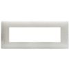 Series 44 - Young 44 plate in 7-place white 3D technopolymer