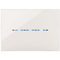 Series 44 - Young Touch 3-place ivory technopolymer plate