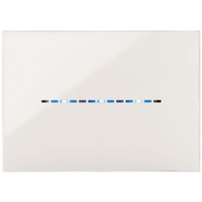 Serie 44 - placca Young Touch in tecnopolimero 3 posti avorio