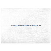 Serie 44 - placca Young Touch in tecnopolimero 3 posti bianco 3D