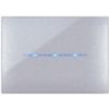 Series 44 - Young Touch 3-place metallic gray technopolymer plate