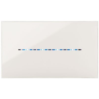 Serie 44 - placca Young Touch in tecnopolimero 4 posti avorio