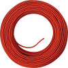 H03 3G0.75 cable covered in red silk - 010m