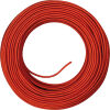 H03 3G0.75 cable covered in red silk - 10m