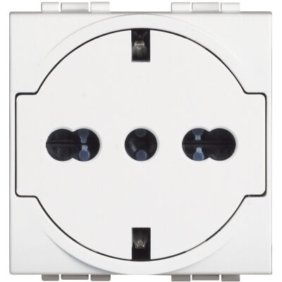 LivingLight Bianca - enchufe plano universal