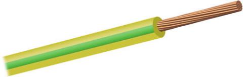 1013039 - CAVO ELETTRICO GIALLO VERDE Ø 2,5 mm FS17 1X2.5 FILO