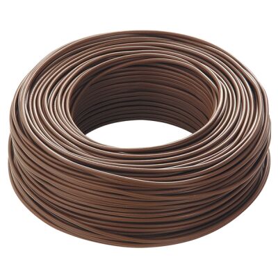 Cable FS17 - cordón marrón de 2,50 mm2