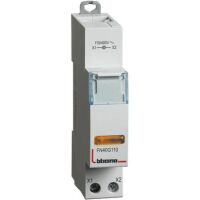 Lampe de signalisation jaune 110/400V BTDIN