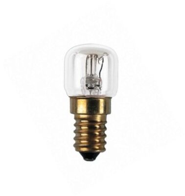Lampada incandescenza tubolare trasparente E14 25W 024V
