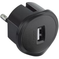 Chargeur USB avec sortie beUSB 5V 1,5A anthracite