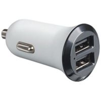 Chargeur de voiture USB avec double sortie 5 V 2,4 A
