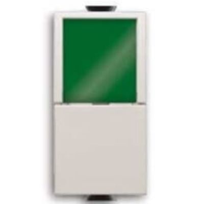 Chiara - bouton avec diffuseur vert