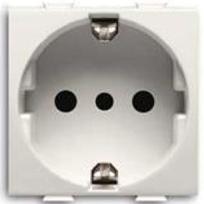 Chiara - white Italian and German socket