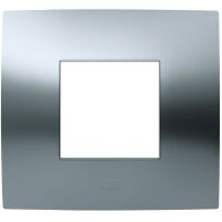Placca ABB 2CSK0216CH Chiara 2M cromo satinato