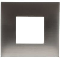 Placca ABB 2CSK0219CH Chiara 2M acciaio spazzolato