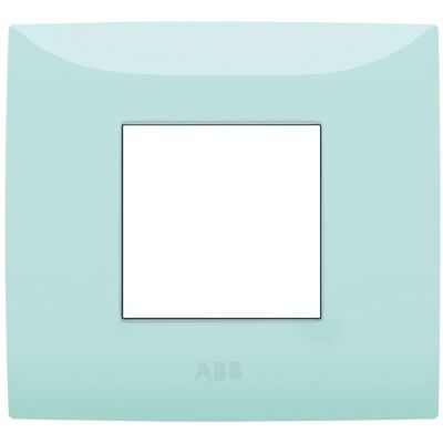 Placca ABB 2CSK0213CH Chiara 2M verde pastello