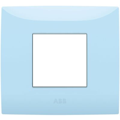 Placca ABB 2CSK0214CH Chiara 2M azzurro pastello