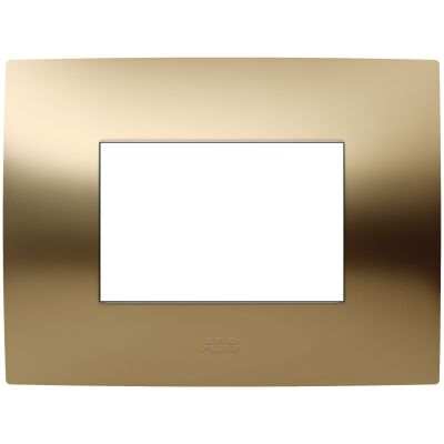 ABB 2CSK0354CH Chiara 3M plaque or satiné