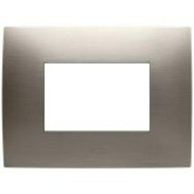 ABB 2CSK0319CH Chiara 3M brushed steel plate