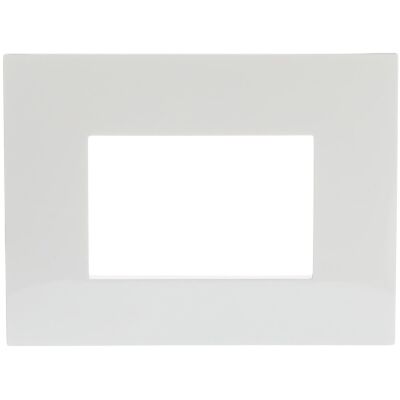 Placa ABB 2CSK0301CH Chiara 3M blanca