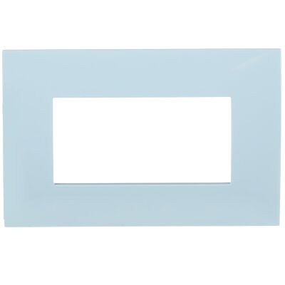 Placca ABB 2CSK0414CH Chiara 4M azzurro pastello