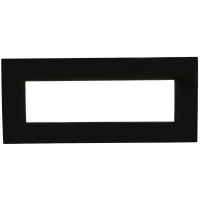 ABB 2CSK0717CH Chiara 7M glossy black metal plate