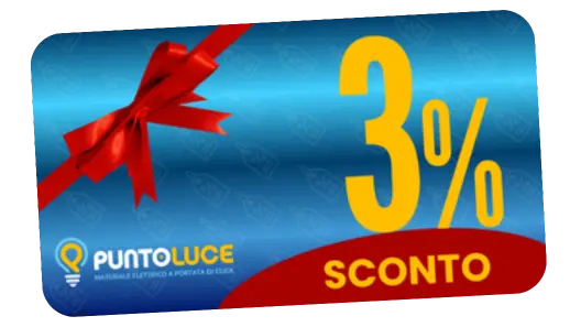 Sconto 3%